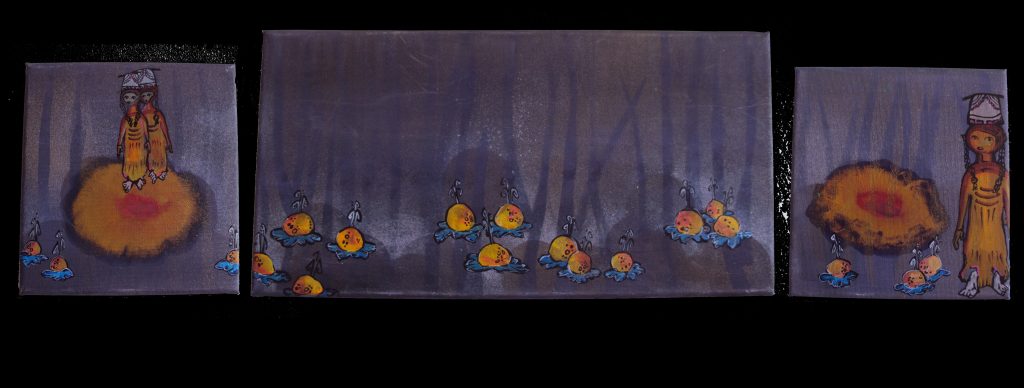 Purple Lake Paintings