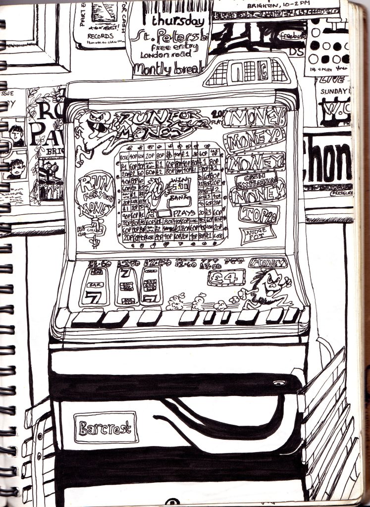 Slot machine sketch