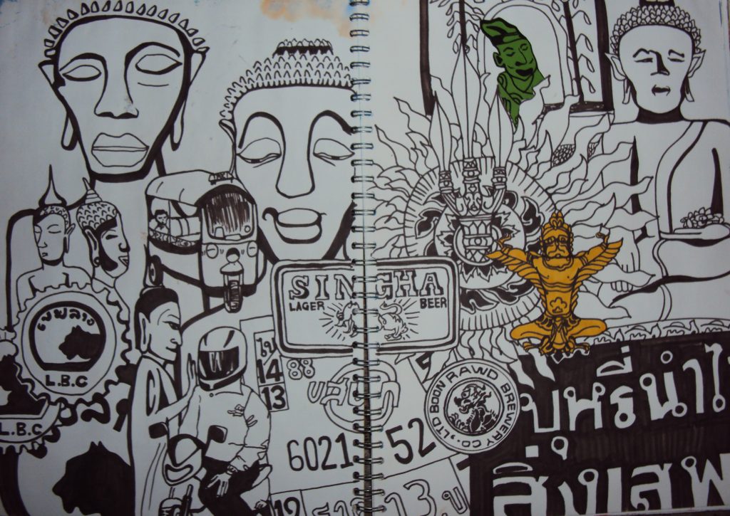 Thailand Sketch