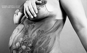 body painting artist brighton